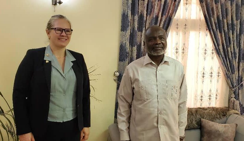جبريل يلتقي السفيرة النرويجية لدى السودان