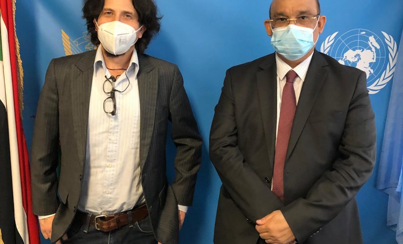 مندوب السودان بجنيف يلتقي مدير منظمة أطباء بلا حدود