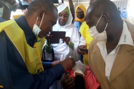 تدشين الحملة القومية للاستجابة لوباء شلل الأطفال بغرب دارفور