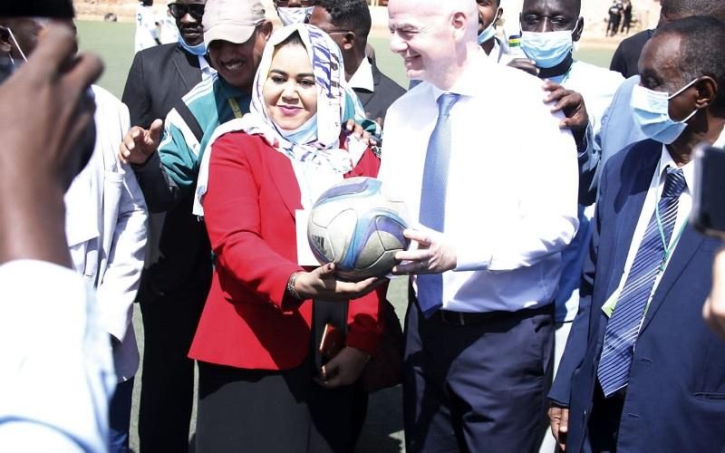 انفانتينو: نجاح دوري كرة القدم للسيدات سيغير صورة السودان