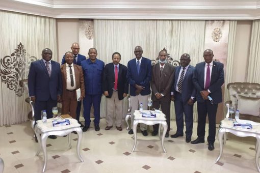 د.حمدوك يطّلع على مبادرة الاتحاد الأفريقي بشأن ملف سد النهضة