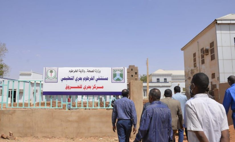 والي الخرطوم يقف على مشروعات تطوير مستشفى بحري
