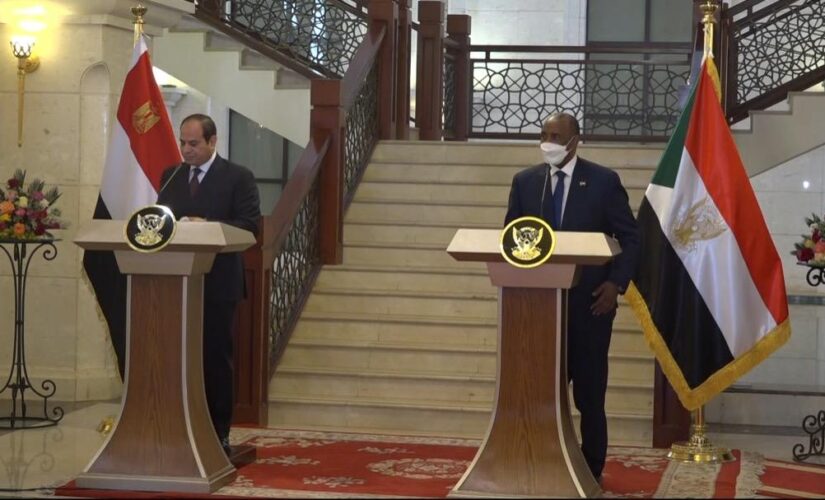 البرهان : زيارة الرئيس السيسي تؤكد التعاون والتنسيق بين الدولتين