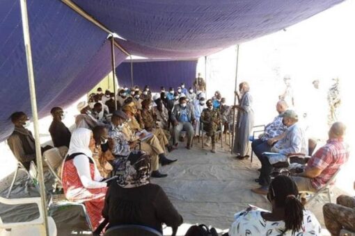 ترتيبات لاخلاء موقع بعثة اليوناميد في سرتوني بشمال دارفور.