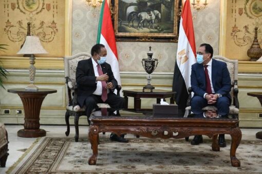 حمدوك: العلاقة بين مصر والسودان تقوم على اساس استراتيحي