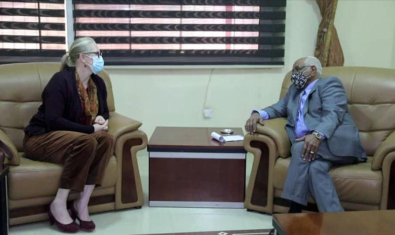 دبيلو يبحث مع سفيرة النرويج تطورات عملية السلام في السودان