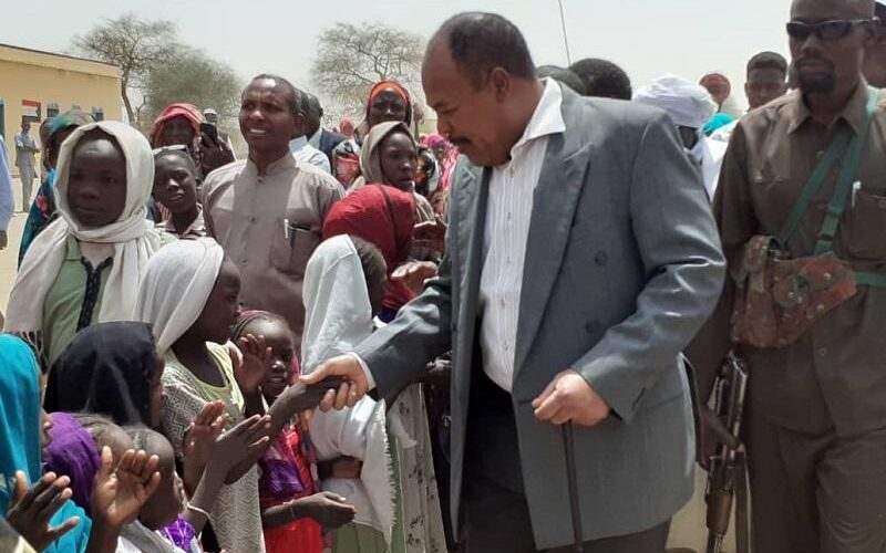 والي جنوب دارفور يشهد إفتتاح مدرسةبقرية كيلا للعودة طوعية