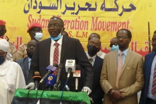 الدبلو يستقبل رئيس حركة تحرير السودان