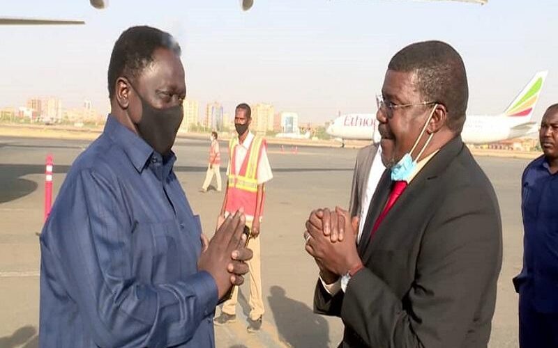 نائب رئيس جمهورية جنوب السودان يصل البلاد