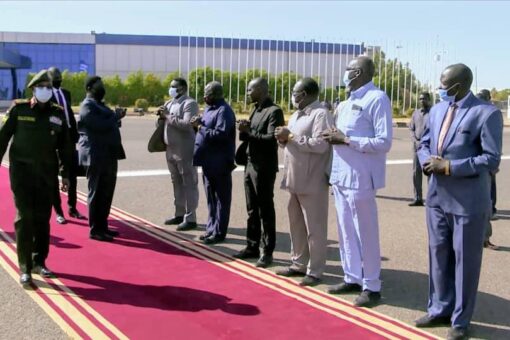 نائب رئيس جمهورية جنوب السودان يختتم زيارته للبلاد