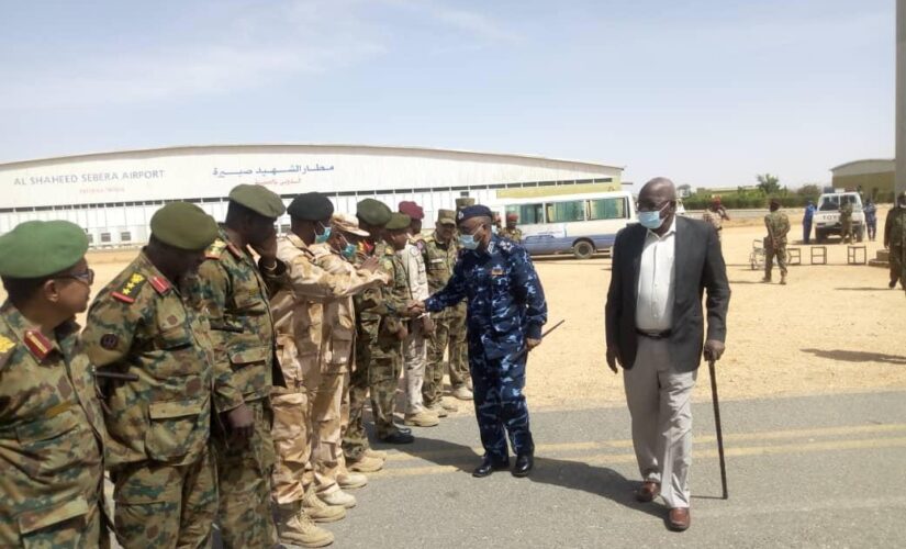 وزير الداخلية يختتم زيارته لولاية غرب دارفور