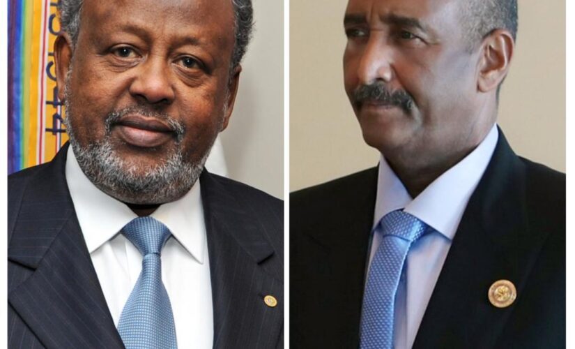 البرهان يبعث برسالة تهنئة لرئيس جمهورية جيبوتي