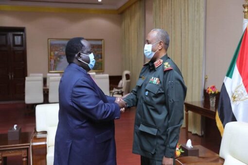 البرهان: يؤكد إلتزام الحكومة بتنفيذ إتفاق جوبا لسلام السودان