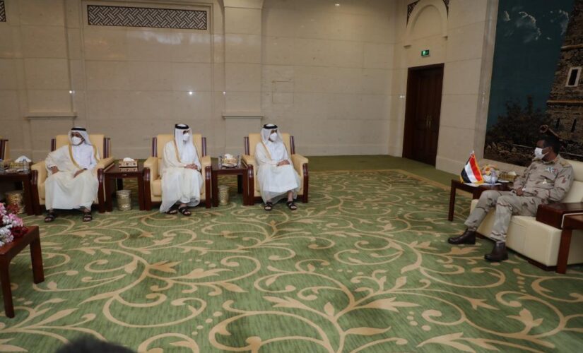 دقلو يستقبل نائب رئيس الوزراء وزير الخارجية القطري