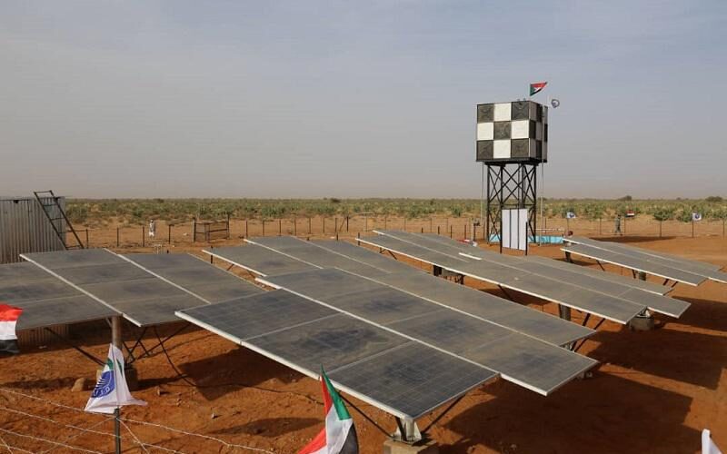 تركيب محطات المياه تعمل بالطاقة الشمسية بغرب دارفور