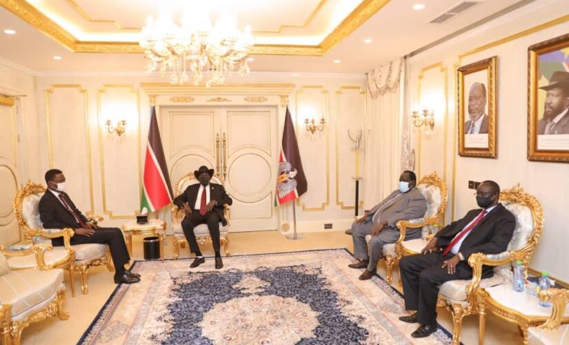 كباشي يلتقي رئيس جنوب السودان لتعزيز جهود تحقيق السلام