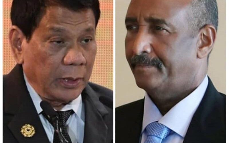 رئيس مجلس السيادة يبعث ببرقية تهنئة لرئيس الفلبين