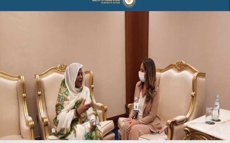 وزيرة الخارجية ونظيرتها اللبنانية تبحثان بالدوحة قضية المواطنين السودانيين بلبنان