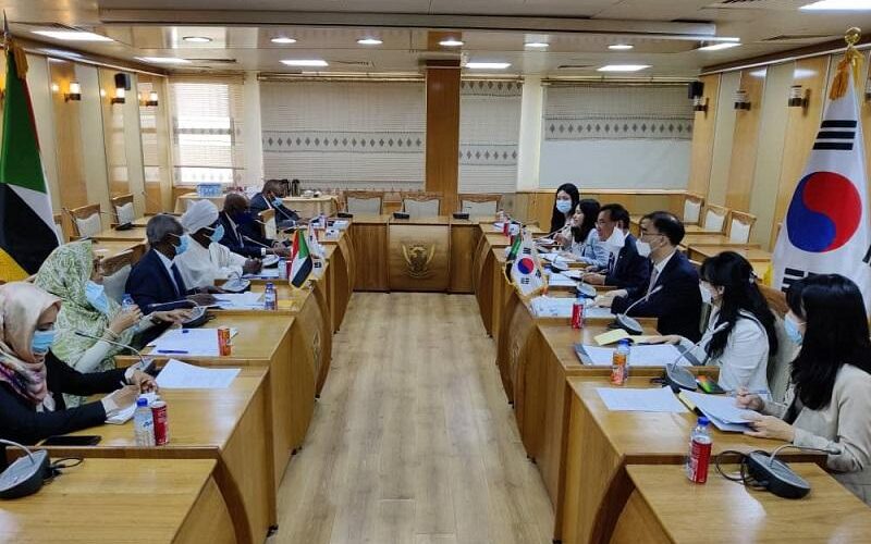 انعقاد لجنة التشاور السياسي بين السودان وكوريا الجنوبية