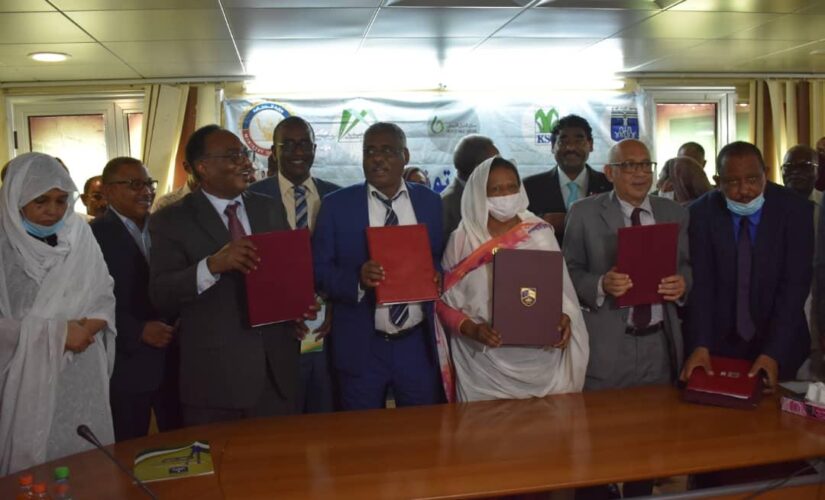 جامعة السودان توقع مذكرة تعاون مع جامعة الإمام المهدي