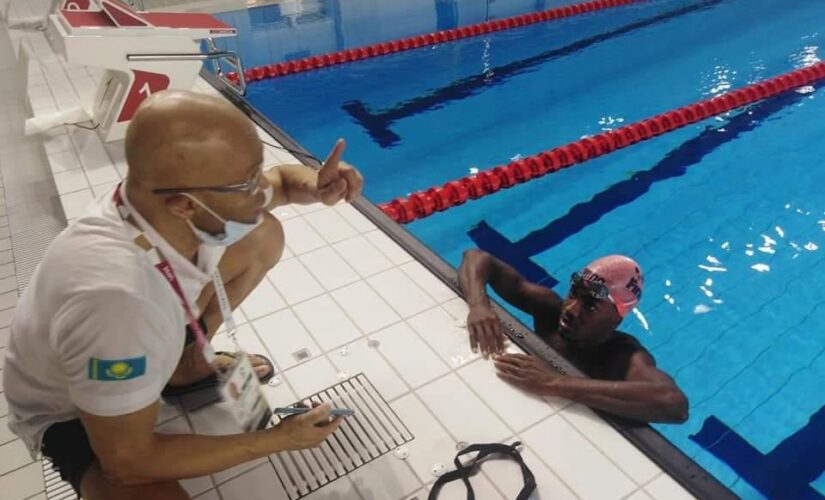 ممثل السودان في السباحة بالأولمبياد يبدأ تحضيراته