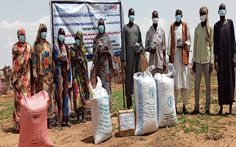 الـفاو تكمل توزيع المدخلات الزراعية الطارئة بجنوب دارفور