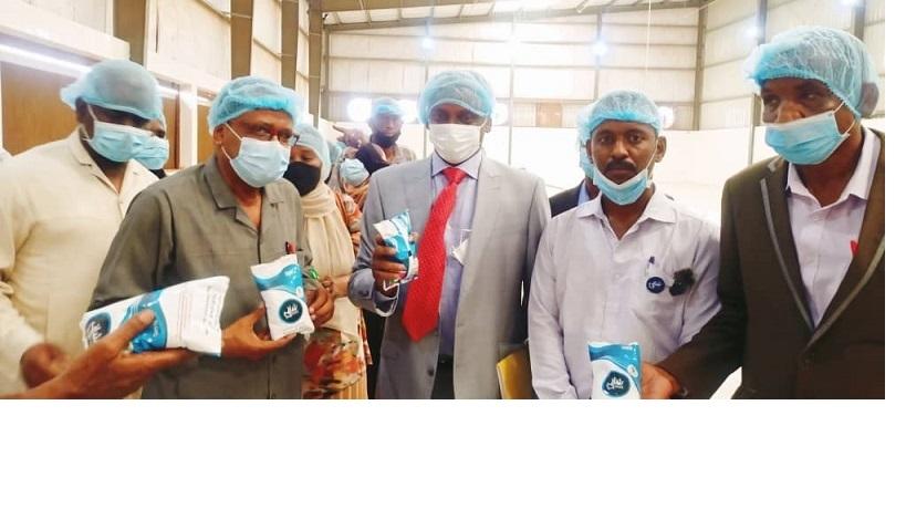 تدشين إعادة تشغيل مصنع شافي للملح الميودن ببورتسودان