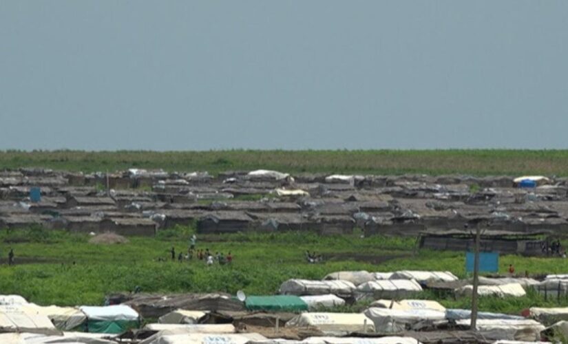 الضابطة الاثيوبية فرويني برهي في معسكر ام قرقور