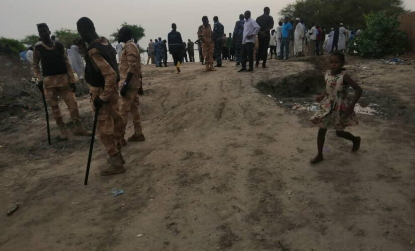 سقوط طائرة في منطقة الشقيلاب غربي الخرطوم ظهر اليوم