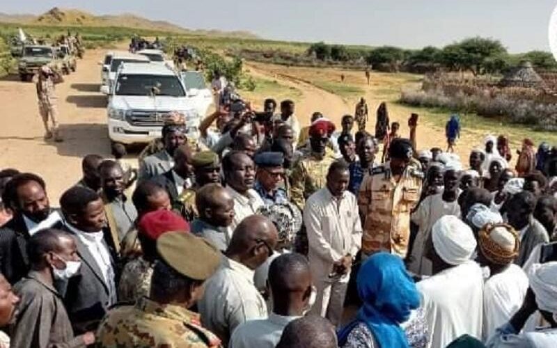 لجنة أمن شمال دارفور تقف على تطورات الأحداث بمحلية طويلة