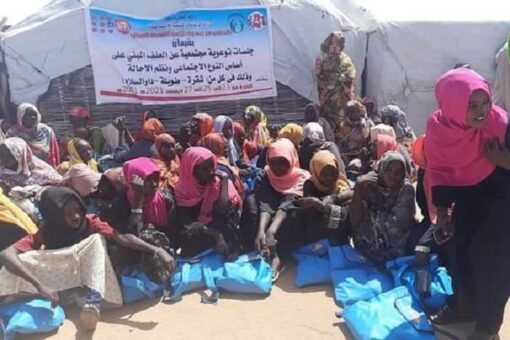 قافلة توعوية وصحية إلى منطقة “شنقل طوباي” بشمال دارفور