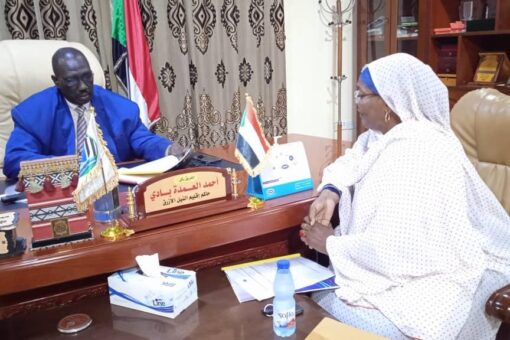 حاكم اقليم النيل الأزرق يطلع على تحديات التخطيط الإستراتيجي