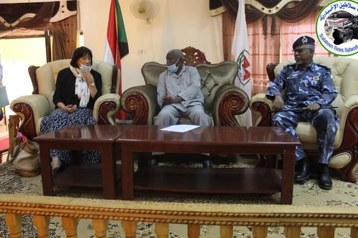 السفيرة الهولندية لدى السودان تزور ولاية شمال دارفور