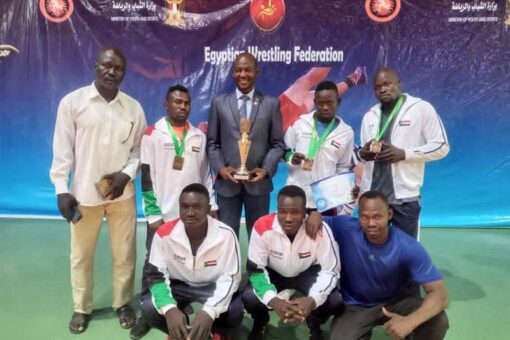 السودان يحقق المركز الثالث في بطولة دولية للمصارعة الحرة