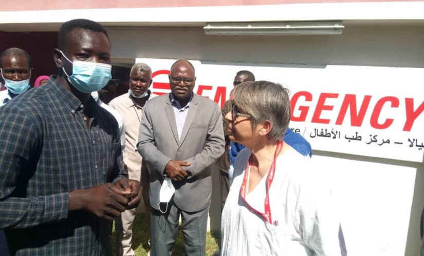 والى جنوب دارفور يتفقد المستشفى الإيطالي لطب الأطفال بنيالا