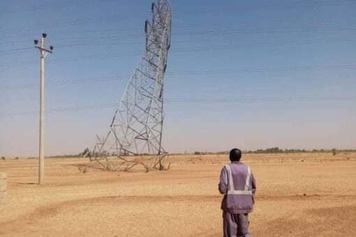 والي شرق دارفورالمكلف يتفقد محطة الكهرباء ويقف علي المشاكل