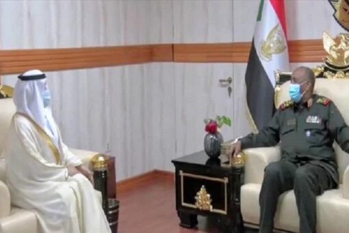 رئيس مجلس السيادة يلتقي السفير الاماراتي