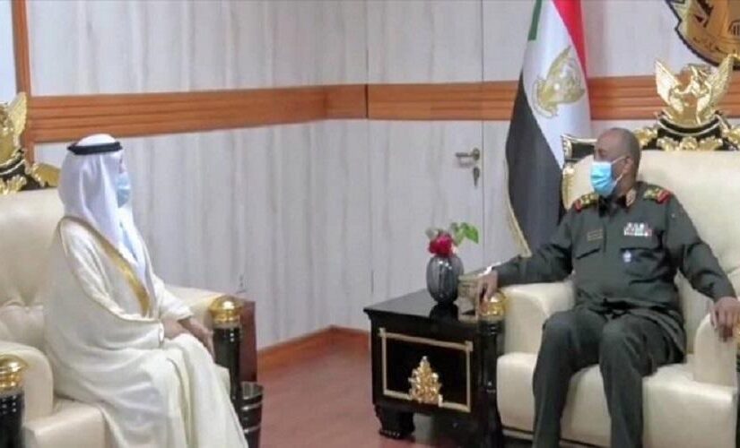رئيس مجلس السيادة يلتقي السفير الاماراتي
