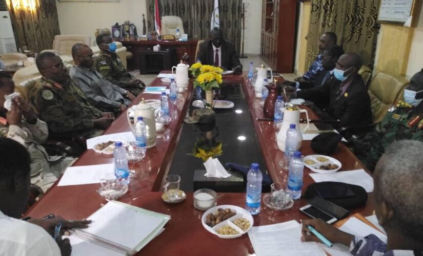 لجنة أمن النيل الأزرق تقف على نتائج زيارة الحاكم للخرطوم