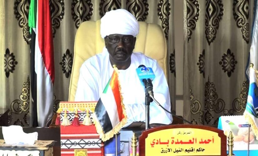 حاكم إقليم النيل الأزرق يهنئ بذكرى أعياد الاستقلال المجيدة