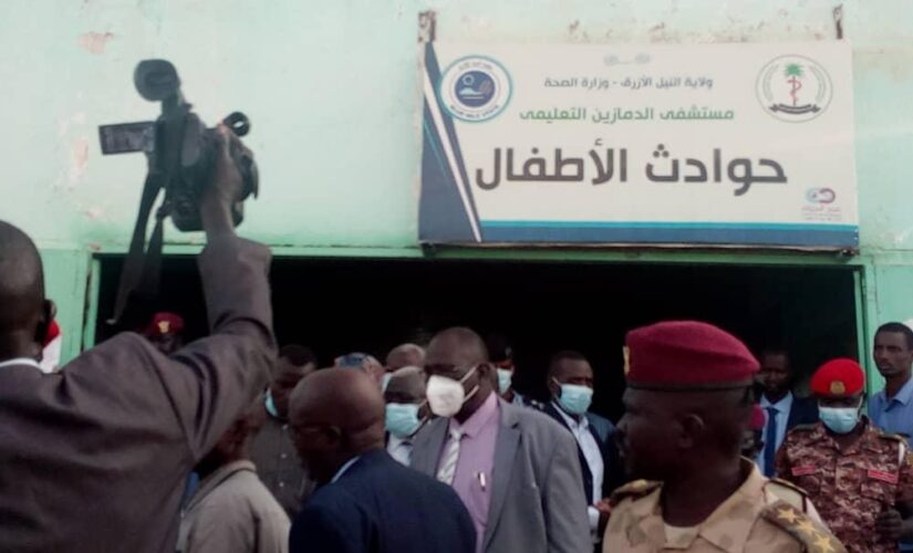 النيل الازرق:زيارات تفقدية لبعض المؤسسات الصحية بالدمازين