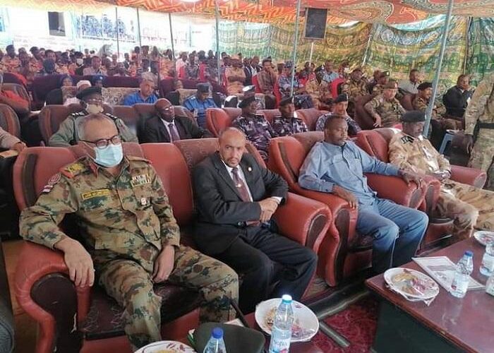 شمال دارفور تكرم وتودع مدير شرطة الاحتياطي المركزي