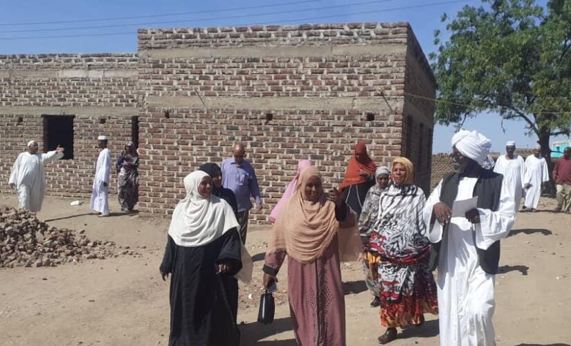 وفدالمنظمة السودانية “سيدسو سنار “يقف على أوضاع مدارس العركيين