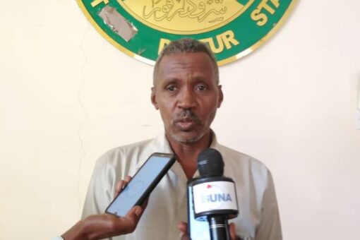 مدير عام مالية شرق دارفور يتفقد مبني حوادث مستشفي الضعين