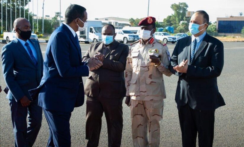 نائب رئيس مجلس السيادة يتوجه الى أديس أبابا