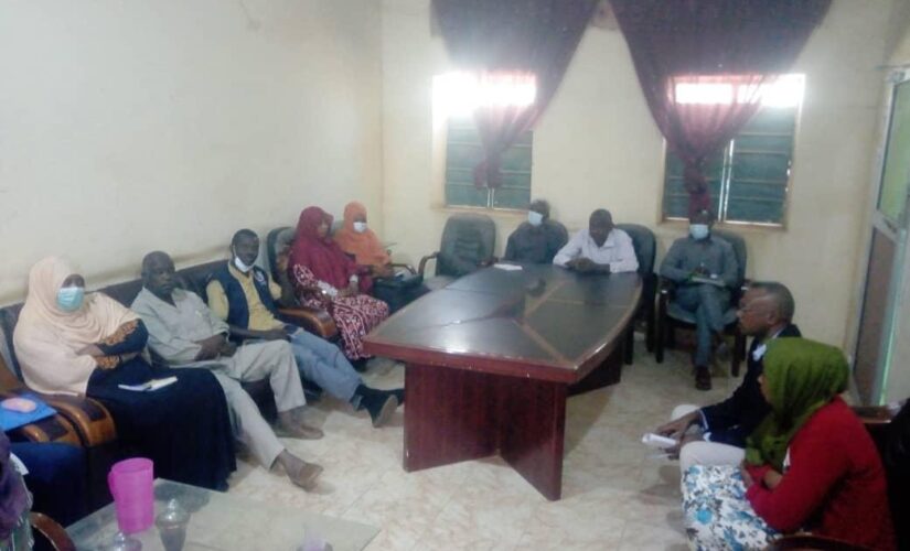 شرق دارفور:مناقشة القضايا المتعلقة بحملة مجابهة جائحة كورونا