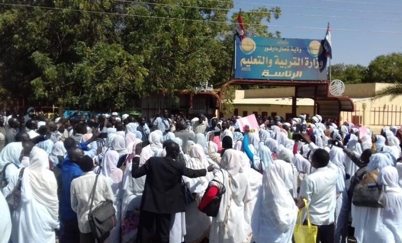 تشكيل آلية مطلبية مفوضة لمعلمي ومعلمات شمال دارفور