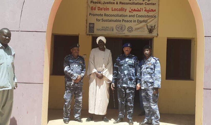 مدير شرطة شرق دارفور يلتقي الإدارة الأهلية بالولاية