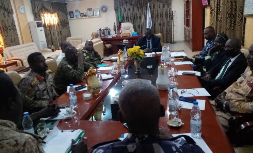 لجنة أمن إقليم النيل الأزرق تؤكد هدوء الأحوال الأمنية بالإقليم