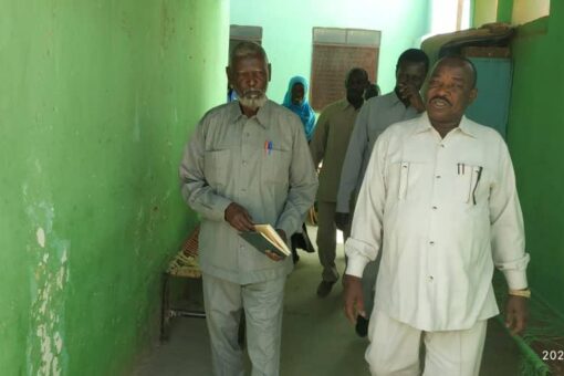 أمين ديوان زكاة شمال دارفور الجديد يتفقد عددآ من الإدارات